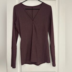 Lululemon long sleeve Henley